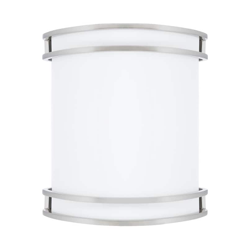 Amax Lighting 15W Metal with 120 Volts LED Wall Sconce Brush Nickel - Brushed Nickel