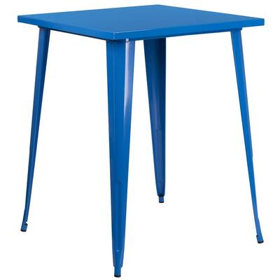 Indoor Outdoor Metal Bar Height Table