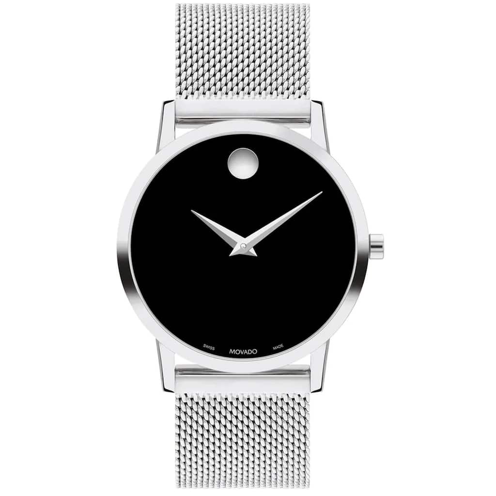 Movado Women's Museum Classic Black Dial Watch - 607646 - One Size