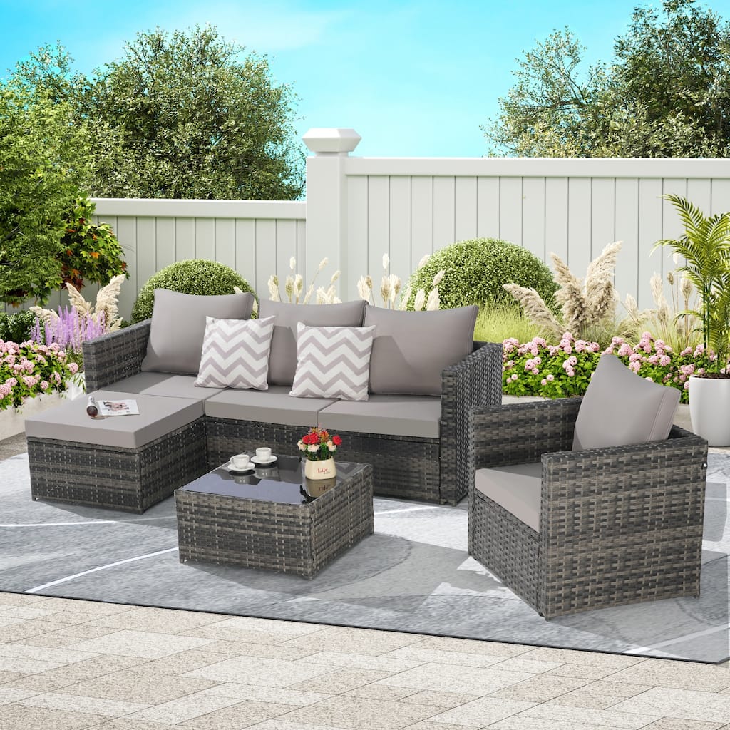 3 Pieces Patio Furniture Set
