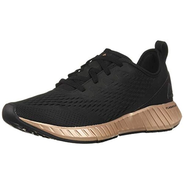 black reebok womens