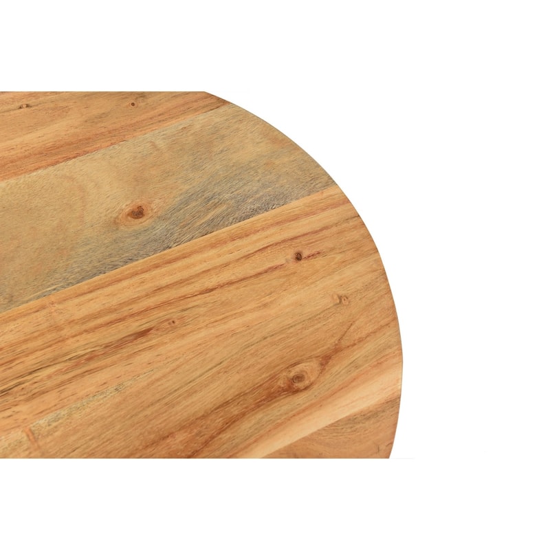Finch Solid Wood Round coffee Table
