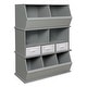 preview thumbnail 33 of 38, Badger Basket Two Bin Stackable Storage Cubby