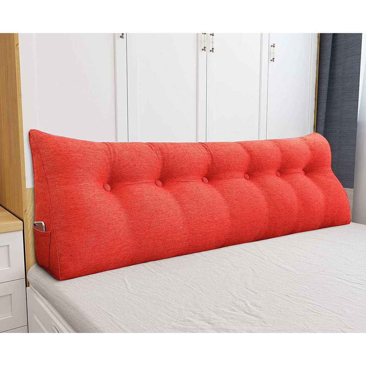 Large Bed Rest Contour Wedge Pillow Reading Back Support Cushion - On Sale  - Bed Bath & Beyond - 34610234