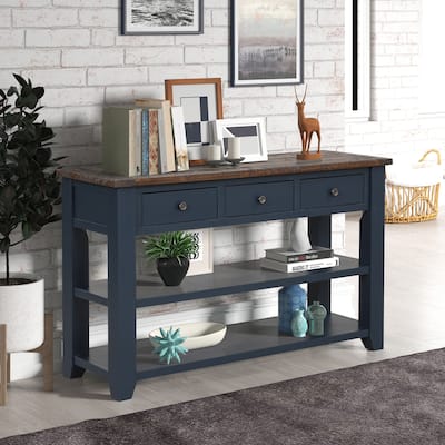 Console Table with 3 Drawers