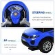 preview thumbnail 3 of 7, 2-in-1 Toddler Push Car Stroller with Music, Horn, Lights, and Safety Bar for Boys & Girls Ages 1-3 Years - Blue