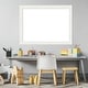 preview thumbnail 35 of 36, Amanti Art Vanity White Narrow Framed Dry Erase Magnetic Board