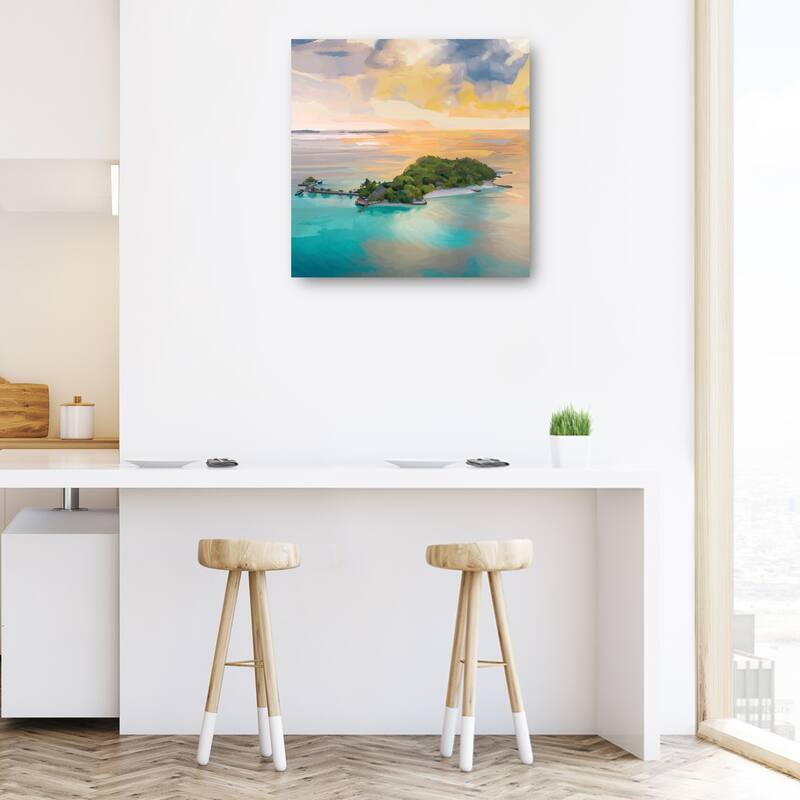Island Dream By Studio Arts Canvas Art Print