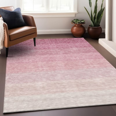 Premium Washable Super Soft Ombre Mod Mayfield Rug