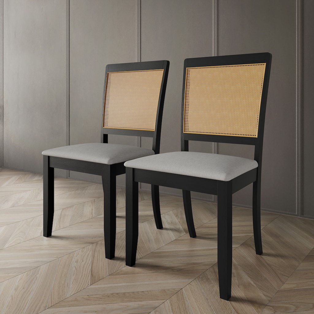 CraftPorch Rustic Wooden Dining Chair
