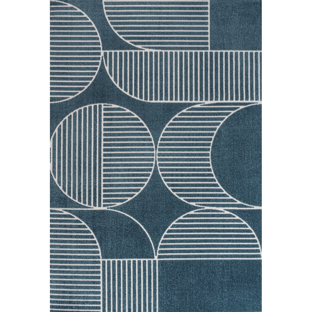 JONATHAN Y Dila Geometric Arch Scandi Striped Ivory/Cream Area Rug