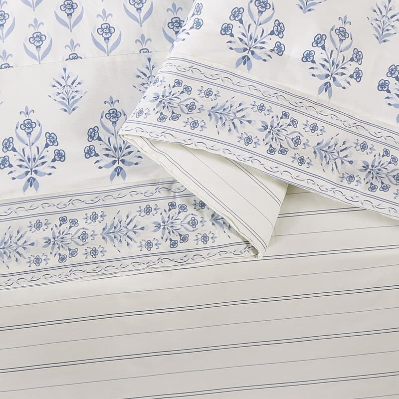 Peeples Song 3-Piece Cotton Sateen Reversible Comforter Set