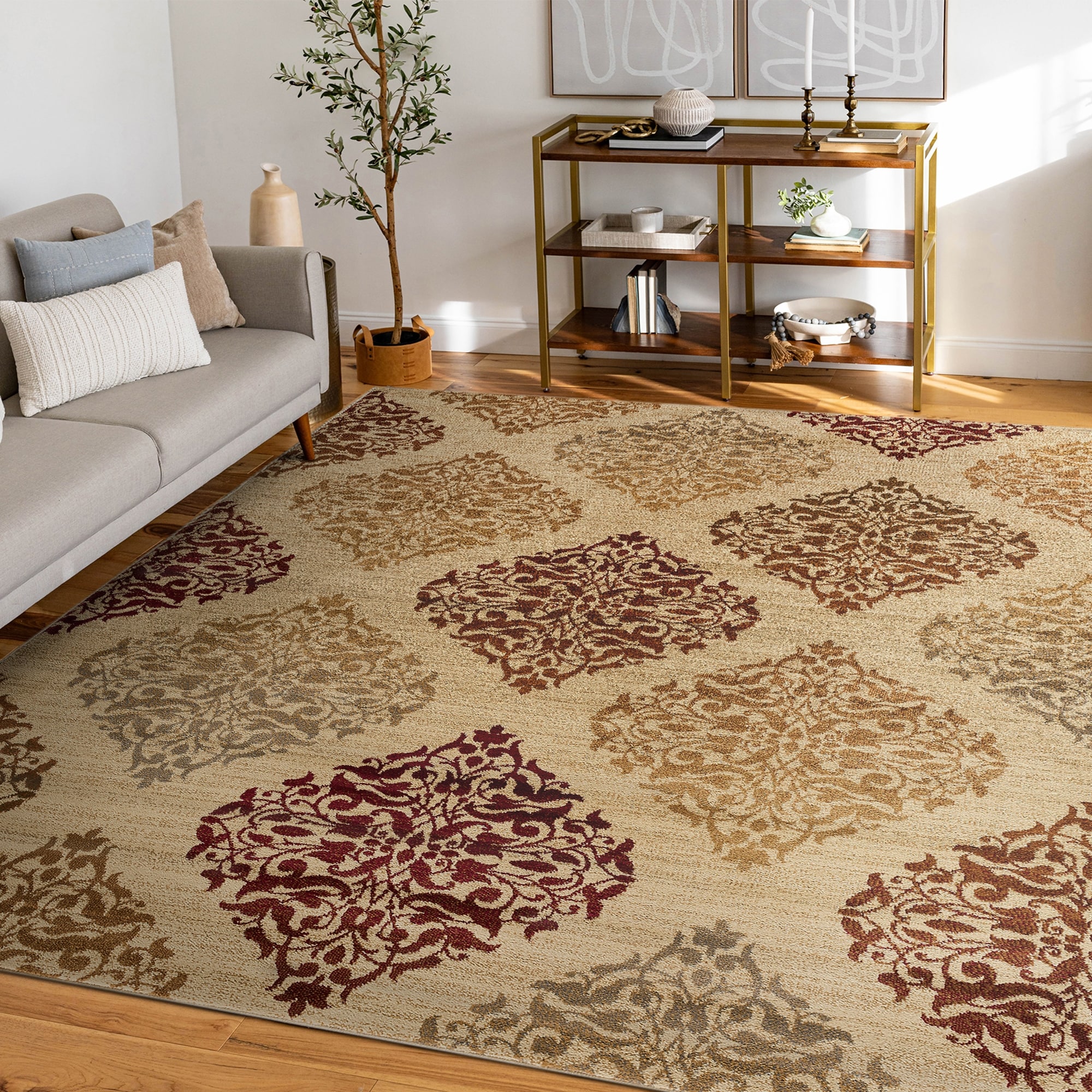Infinity Transitional Oriental Indoor Area Rug
