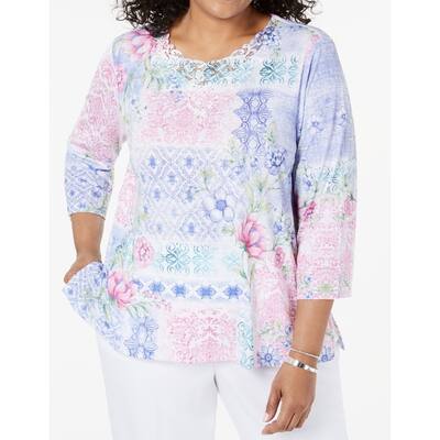 Polyester Alfred Dunner Tops Find Great Women S Clothing Deals