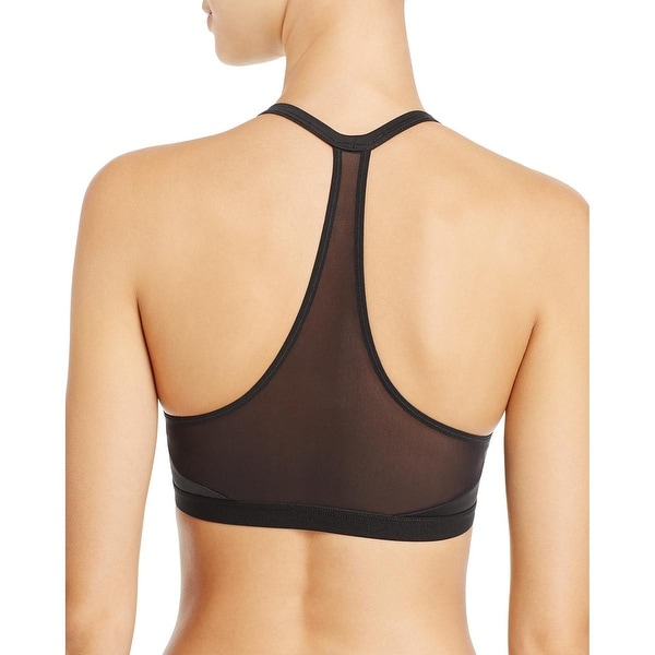 high neck racerback bra