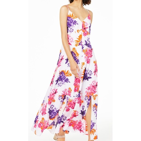 pink purple maxi dress