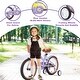 preview thumbnail 3 of 10, Multiple Colors,Girls Bike for4-7 Years Old Kids,16 inch wheel ,Training Wheels Included