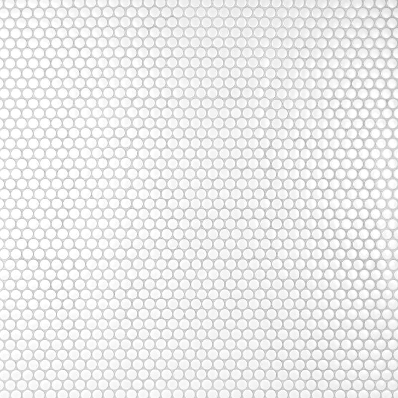Merola Tile Metro Penny Matte White 9-3/4" x 11-1/2" Porcelain Floor and Wall Tile