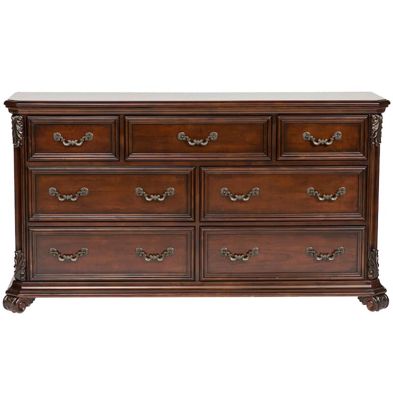 Messina Estates Cognac Dresser & Mirror