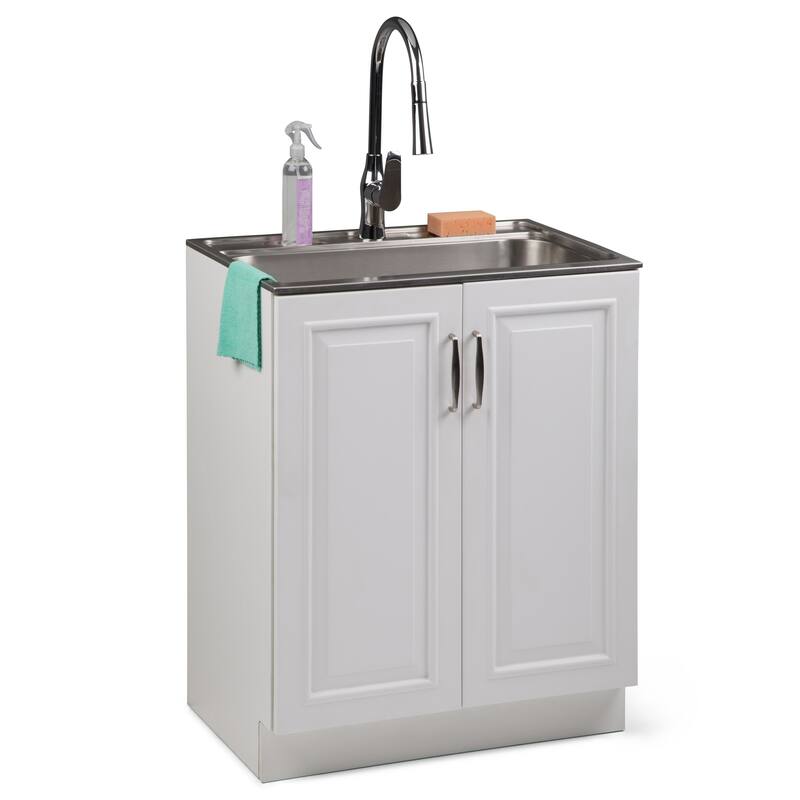 WYNDENHALL Gregg 20-inch Utility Sink & Cabinet