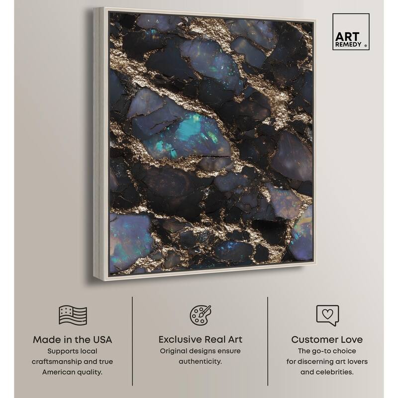 Astral Firelight Canvas by Art Remedy