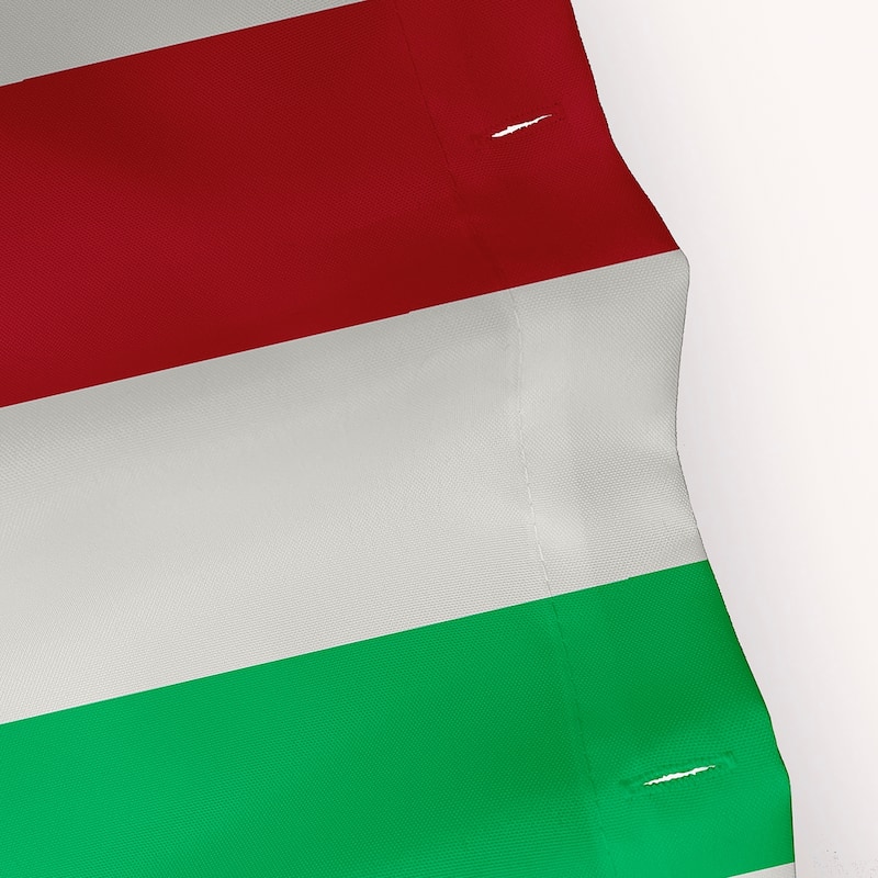 Christmas Stripes Shower Curtain