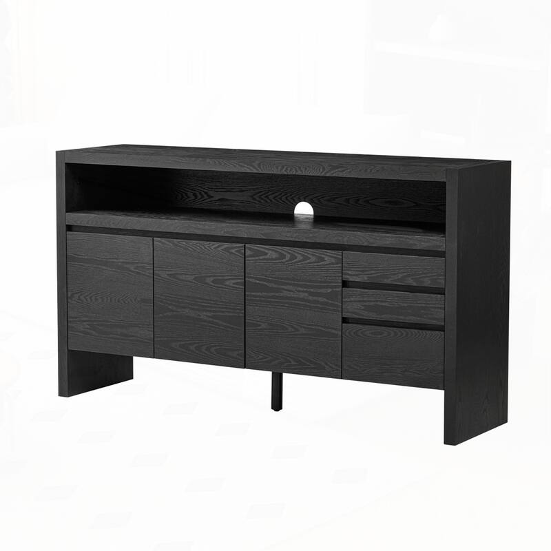 3-Door Sideboard with 3 Drawers