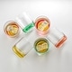 preview thumbnail 4 of 5, JoyJolt Hue Colored Double Old Fashion Whiskey Glass Tumbler - 10 oz - Set of 6 - 10 oz.
