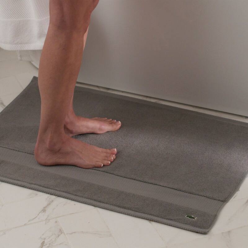 Lacoste Heritage Supima Cotton Bath Mat