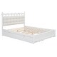 preview thumbnail 45 of 46, Queen Storage Platform Bed with Twin-XL Trundle & USB Ports