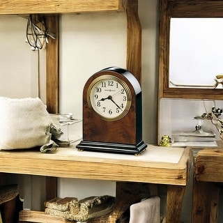 Howard Miller Bedford Classic Piano Finish Mantel Clock