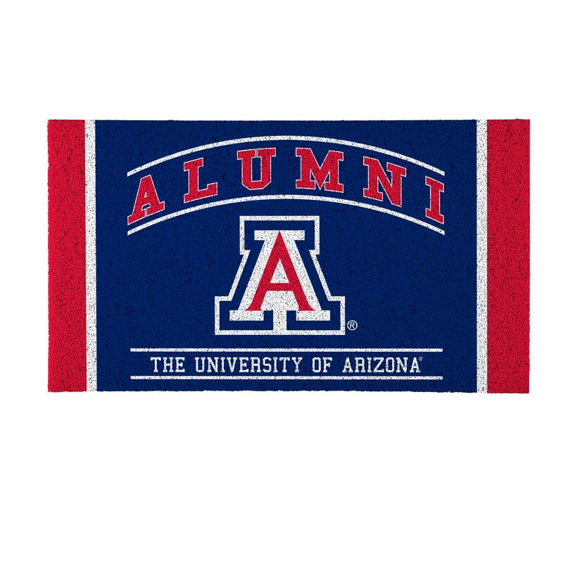 28 in. x 16 in. University of Arizona Alumni Full Color PVC Door Mat