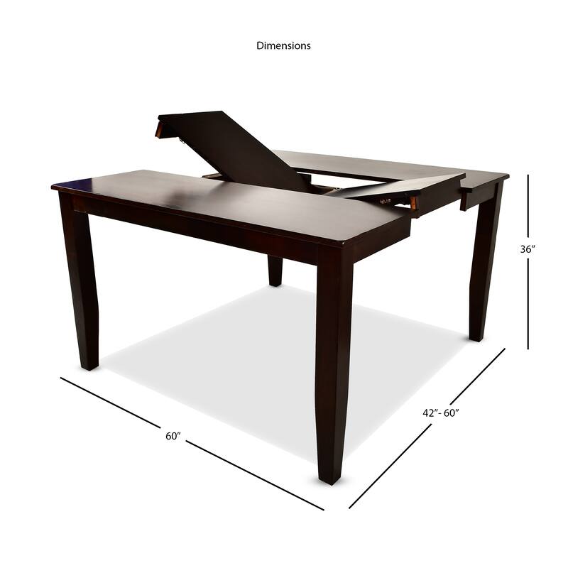 Steve Silver Copley Counter Height Table with Self Storing Leaf