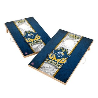 Vintage Massachusetts Dartmouth Corsairs Regulation 2x4 Cornhole Set