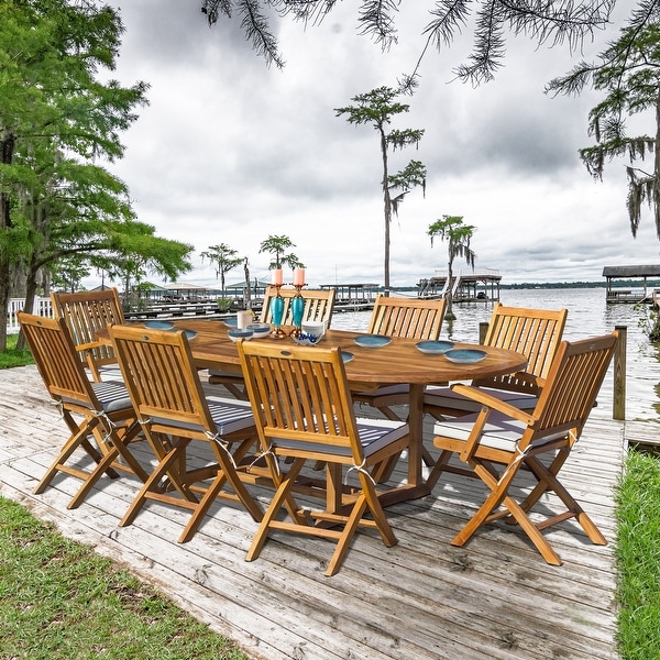 Chic teak deals dining table