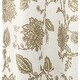 preview thumbnail 8 of 8, DriftAway Freda Jacobean Floral Linen Blend Blackout Window Curtain Valance - 52'' width x 24'' length - 52" width x 24 " length