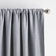 preview thumbnail 2 of 3, Martha Stewart Clarkson Room Darkening Lined Rod Pocket Panel Pair