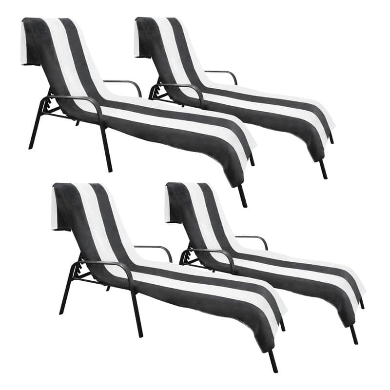 Superior Cabana Cotton Towel/ Chaise Lounge Chair Cover