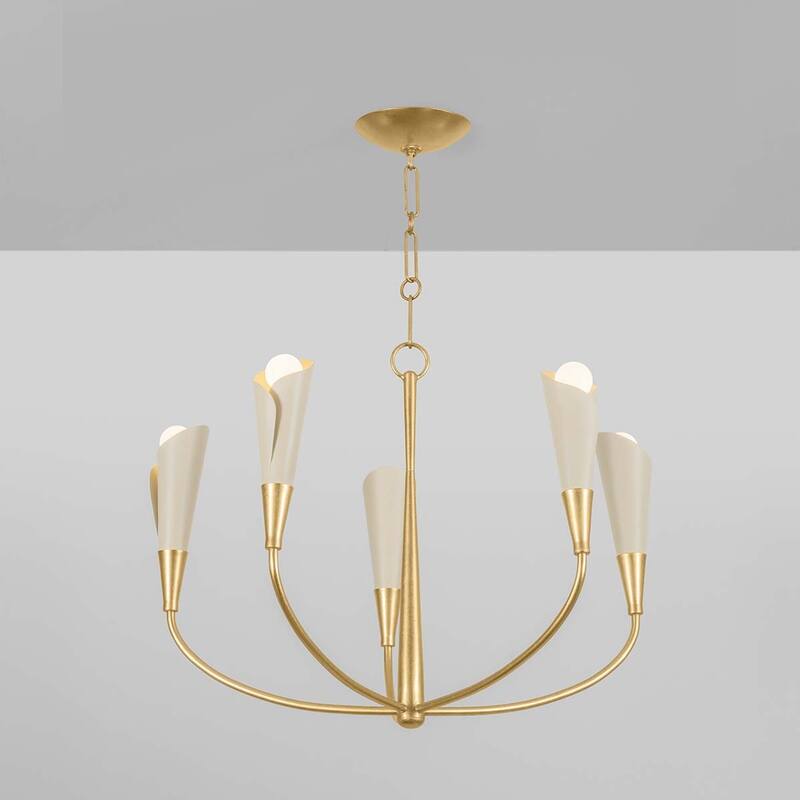 Hudson Valley Lighting 3155 Montrose 5 Light 30" Wide Chandelier
