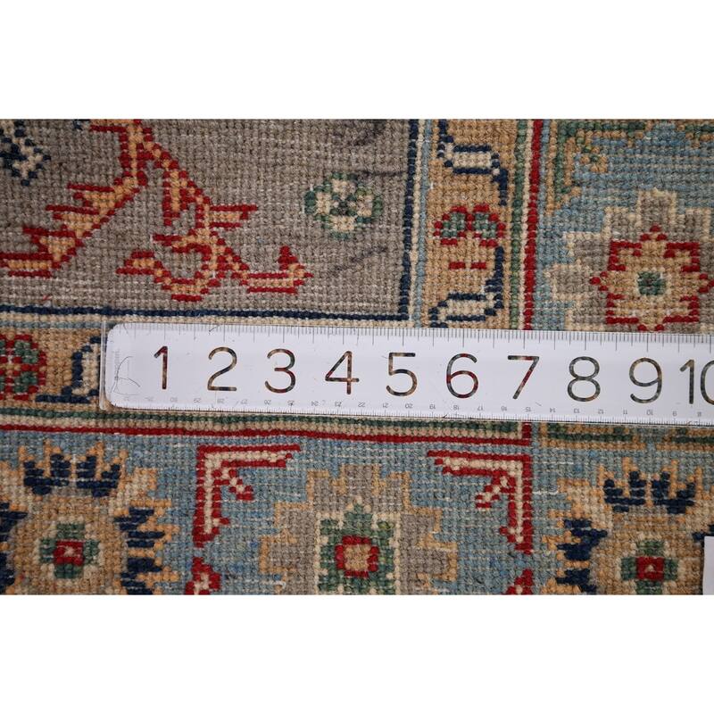 Kazak Oriental Foyer Rug Handmade Wool Carpet - 3'3" x 4'10"