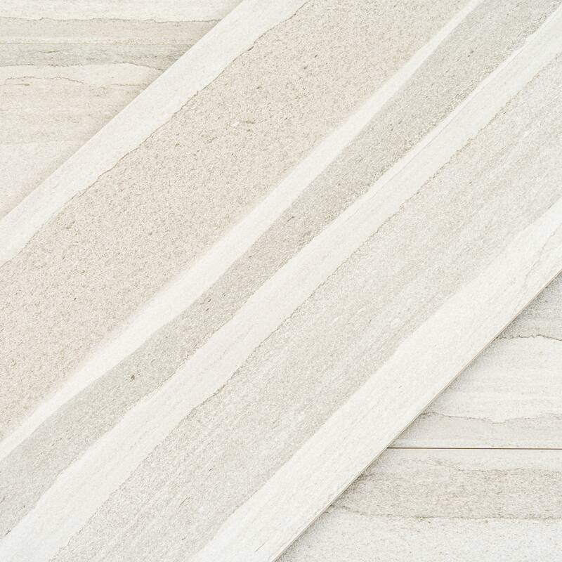 Arenza 12x36 Warm Beige Ceramic Large Format Stone-look Wall Tile (11.63 sq ft/case) - 4 Pack