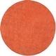 preview thumbnail 63 of 76, Livabliss Mystique Casual Area Rug Orange - Round - 6' x 6'