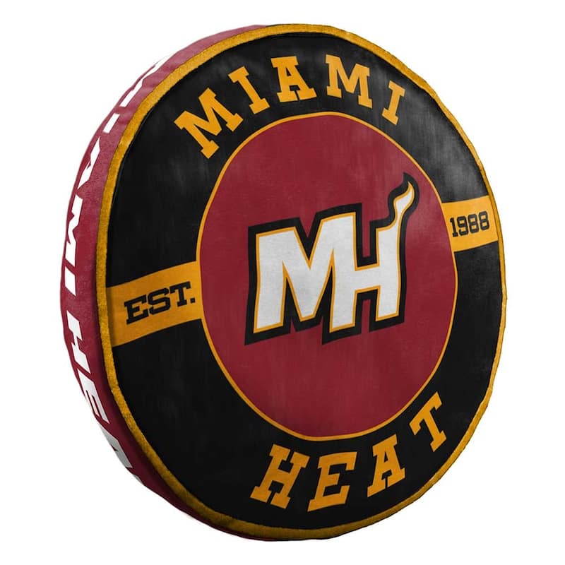 NBA Miami Heat 15 Inch Travel Cloud Pillow