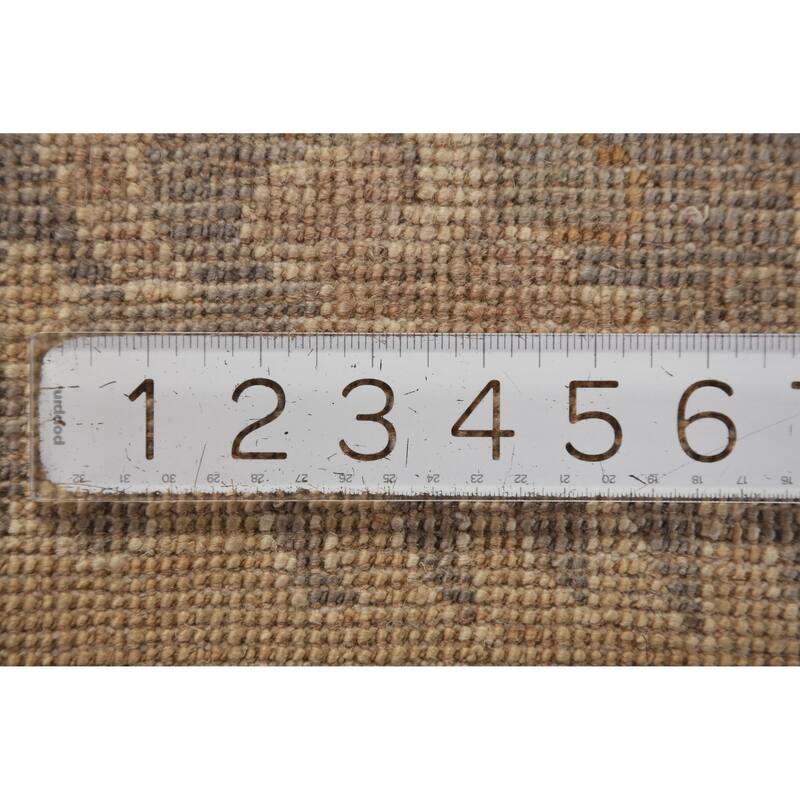 Hand Knotted Oriental 100% Wool Carpet Transitional All-Over Navy Blue & Blues Oushak Area Rug - 10' 0'' X 8' 1''