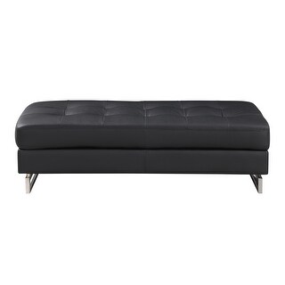 Leather Ottoman Entryway Bench Storage Ottoman Bench, Table, Footstool Bench , Multipurpose Foot Rest Sofa Stool
