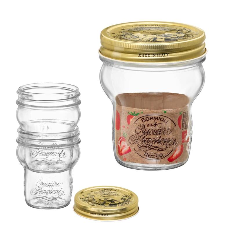 Bormioli Rocco Quattro Stagioni Stacking Jar Set - Single