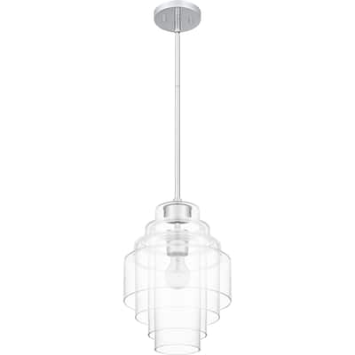 Driscoll 1-Light Polished Chrome Pendant Light