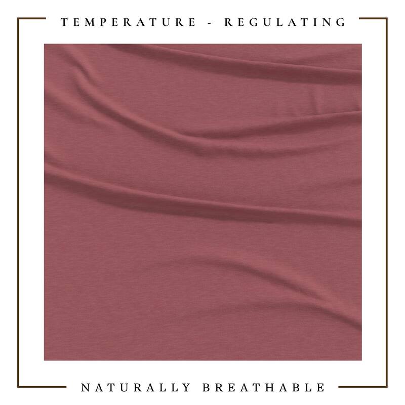 Linery & Co. Heathered Melange Cotton Jersey Knit Sheet Set