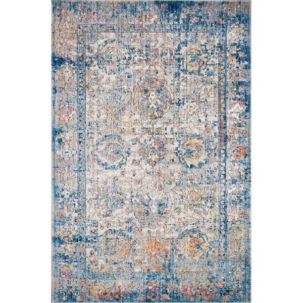 Shop Alexander Home Athens Bohemian Abstract Ocean Distressed Area