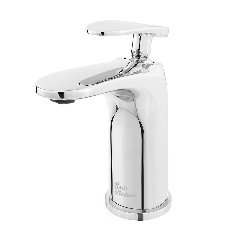 Swiss Madison SM-BF10 Sublime 1.2 GPM Single Hole Bathroom Faucet with - Chrome
